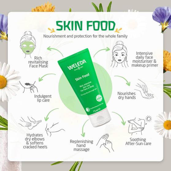 Skin Food Benefits Natural Organic Skin Care Weleda at Whole Store