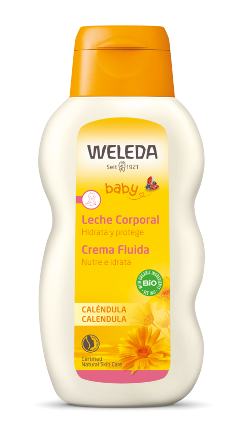 Weleda Pack Hidratación Baby Leche Corporal + Crema Facial + Mordedor
