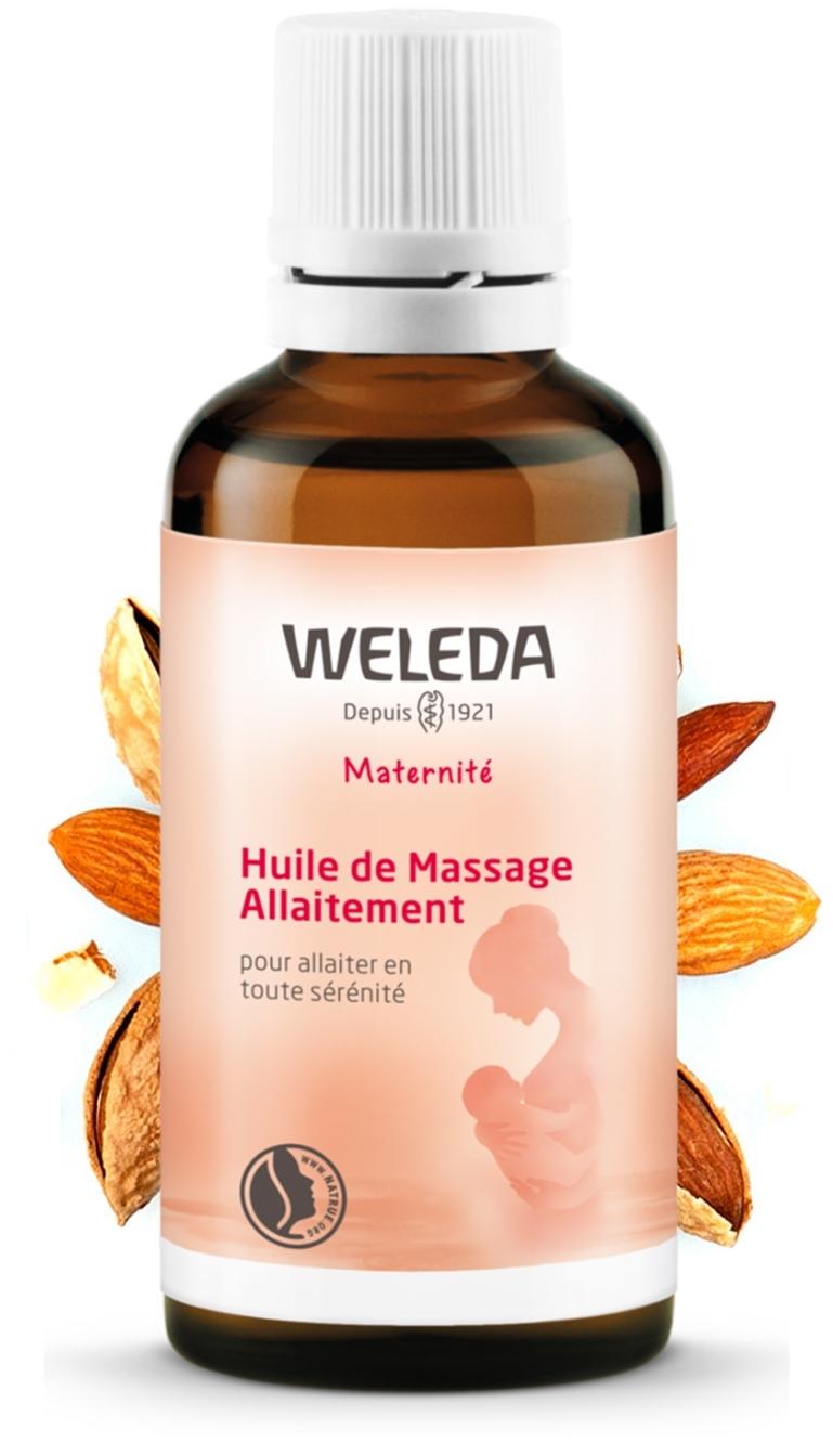 Weleda Huile de massage allaitement 50ml