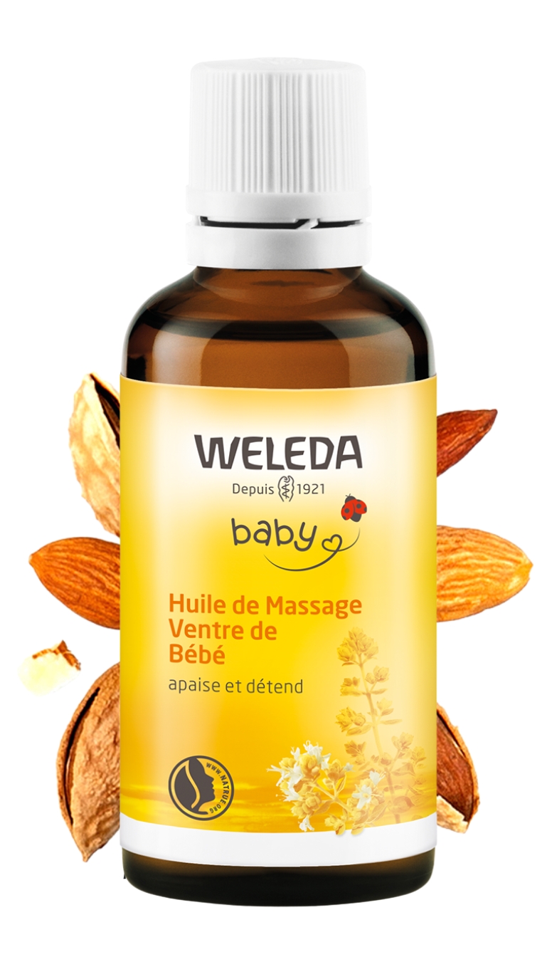 Huile de Massage Ventre de Bébé - Weleda