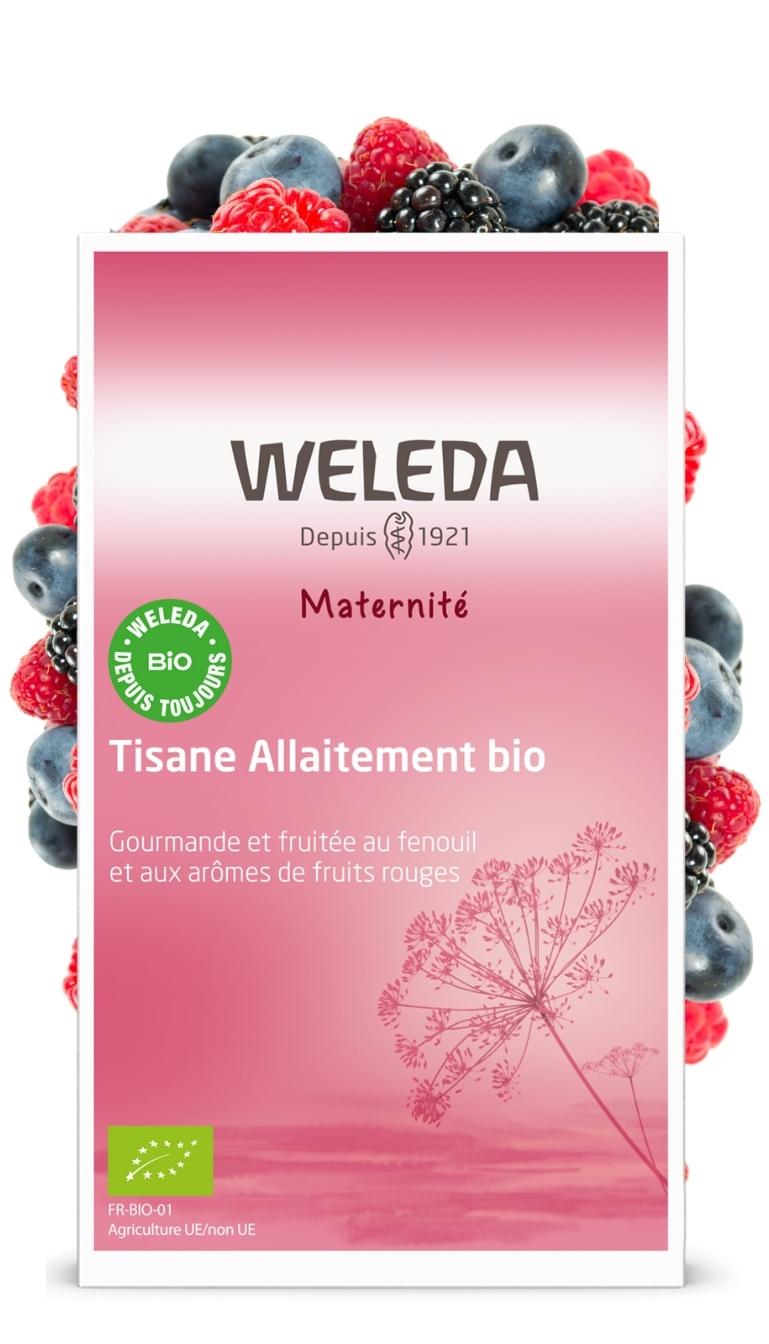 WELEDA  Tisane Allaitement Fruits rouges - 20 sachets de 2 g Maternité