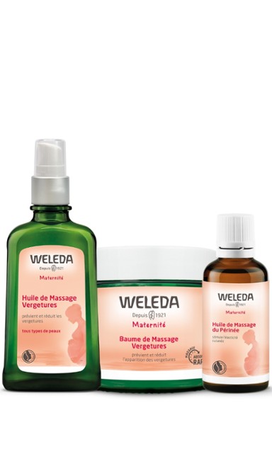 Crèmes contre les vergetures dues à la grossesse Weleda