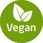 Firmeneigenes Label: Vegan