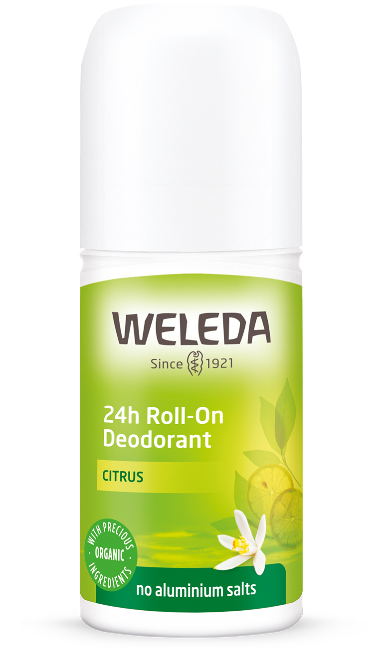 Citrus 24h Roll-On Deodorant Aluminiumfri Naturlig Deo Citrus...